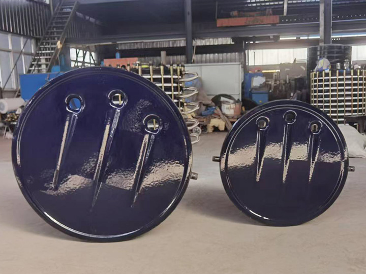 圓形平板三孔片式冷凝器